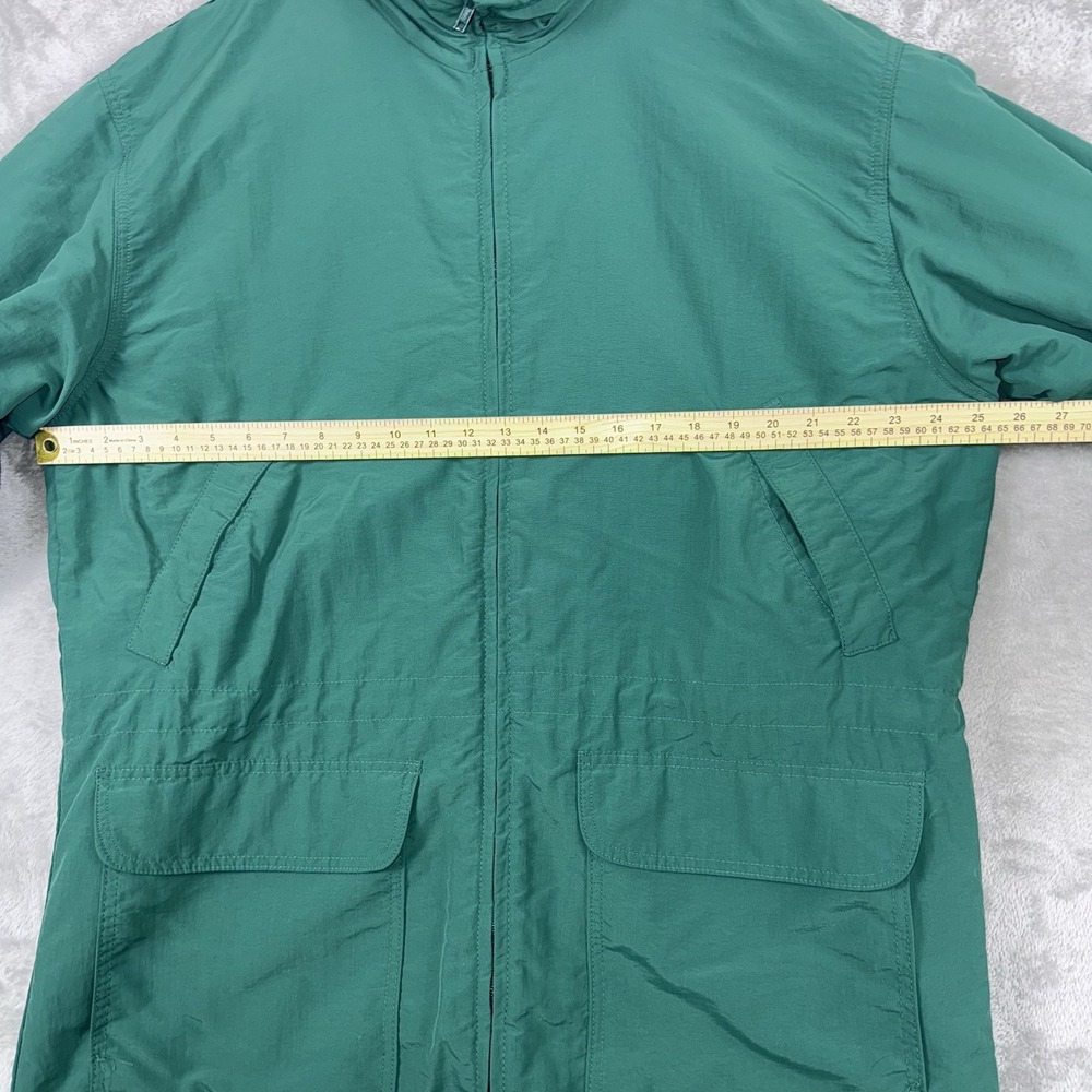 Vintage J Crew Jacket Mens Large Green Oarsman USA Made Full Zip - Picture 5 of 15